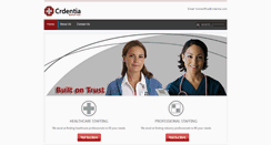 Desktop Screenshot of crdentia.com